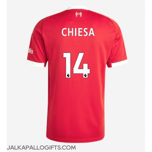 Liverpool Federico Chiesa #14 Kotipaita 2025-26 Lyhythihainen